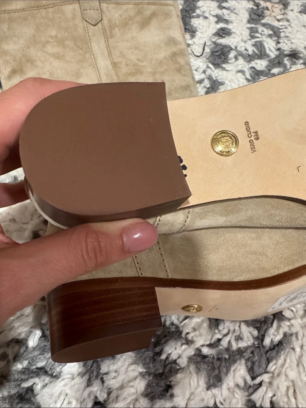 Veronica Beard suede upper